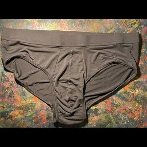 Mens briefs, XL, Grey, NBW